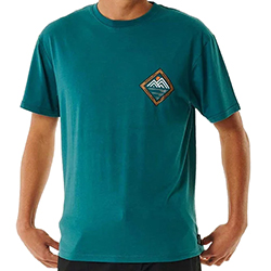 T-shirt Vaporcool Journeys Peak SS blue green